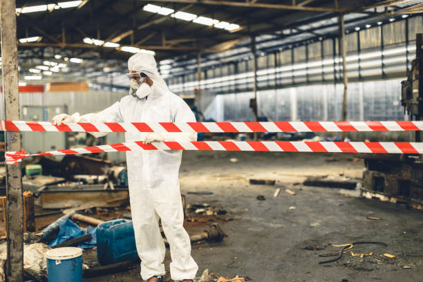 Professional Trauma Scene Cleanup technician working in Greencastle, PA